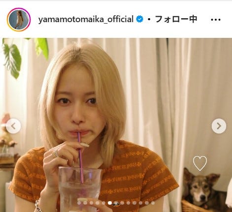 山本舞香Instagramより