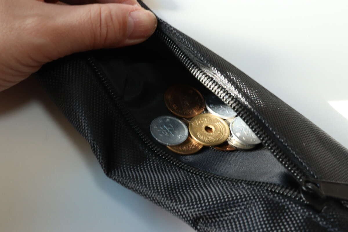 カジュアル長財布　小銭収納