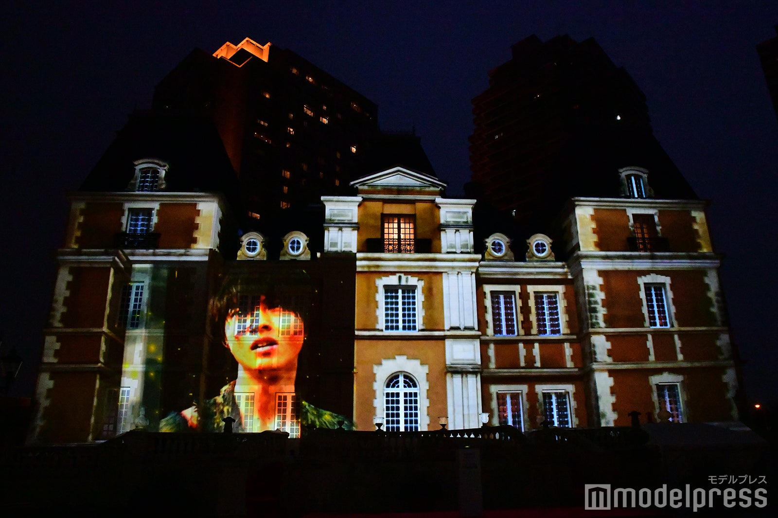 「キングダム」プロジェクションマッピング（C）モデルプレス