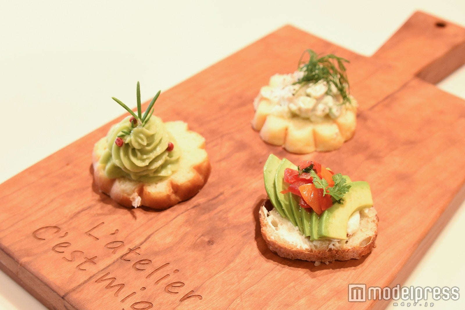 盛り付けにもポイントが（C）モデルプレス