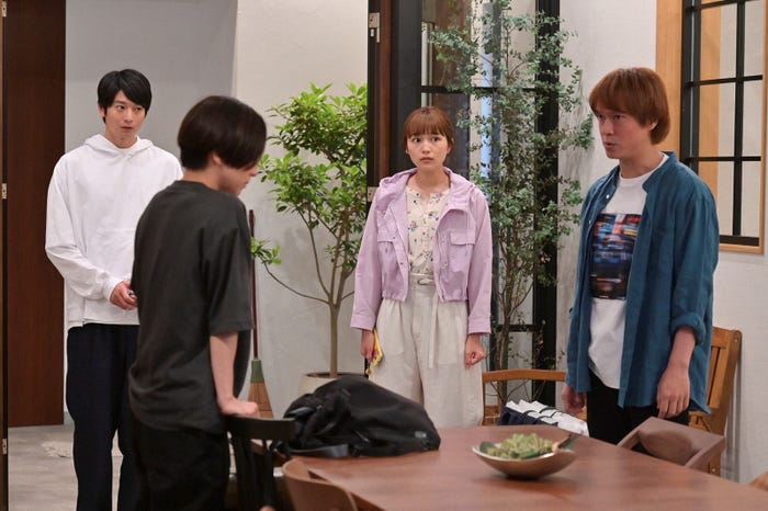 向井理、中村アン、川口春奈、丸山隆平「着飾る恋には理由があって」最終話より(C)TBS
