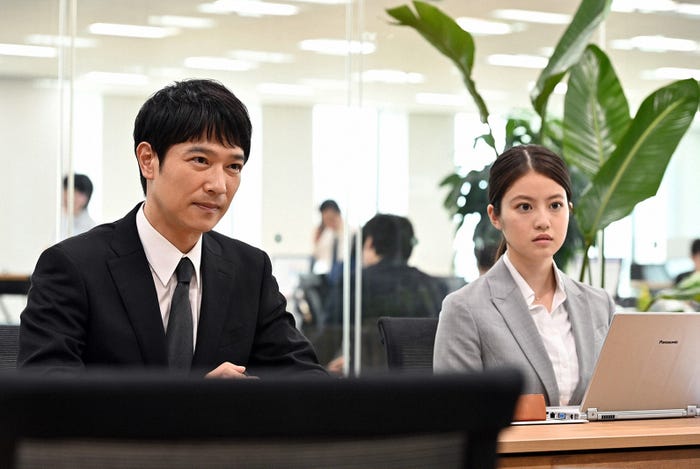 堺雅人、今田美桜/「半沢直樹」第4話より(C)TBS