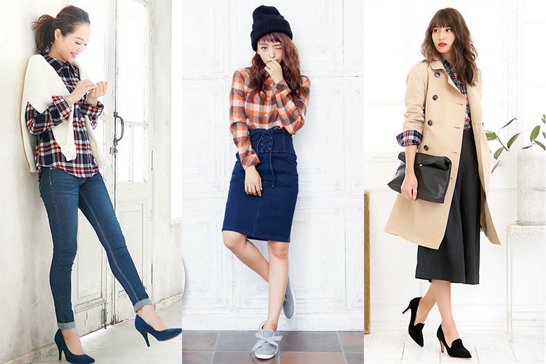 「チェックシャツ」を今年らしくアップデートするこなれテク