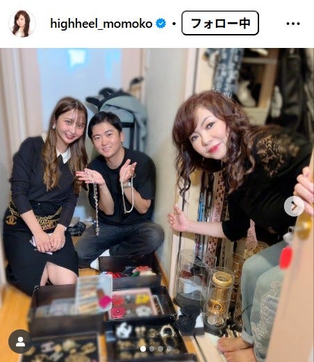 ハイヒール・モモコInstagramより