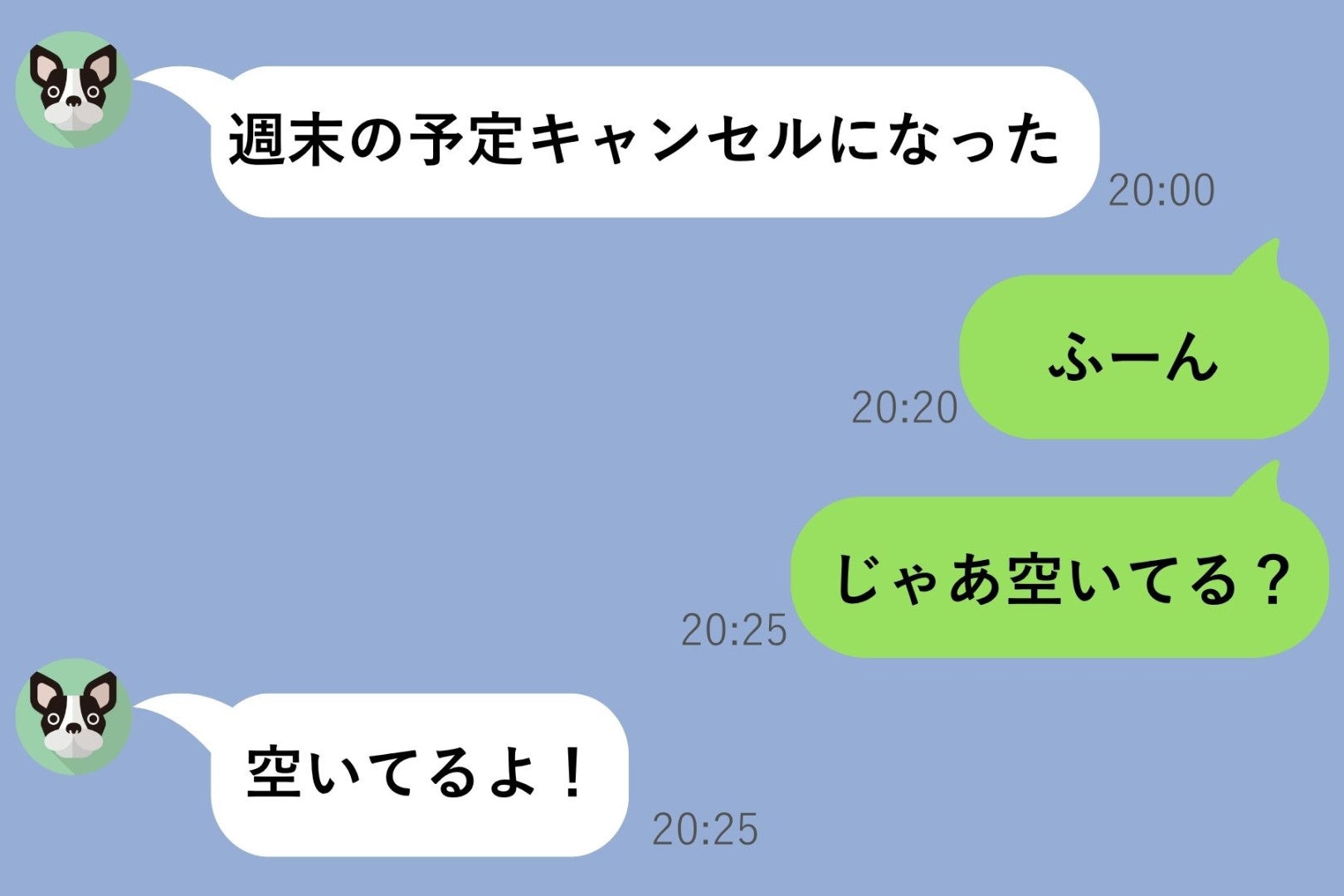 彼女からの予定キャンセル連絡に「ふーん」と返した俺が、5分後に送ったひとこと