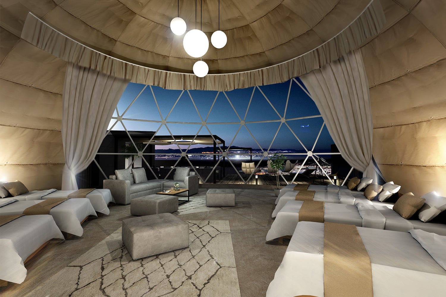 スカイドーム阪南／画像提供：ブッキングリゾート