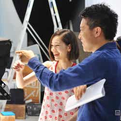 水原希子/ICEカップヌードル新CM「氷入れすぎた」篇メイキングカットより