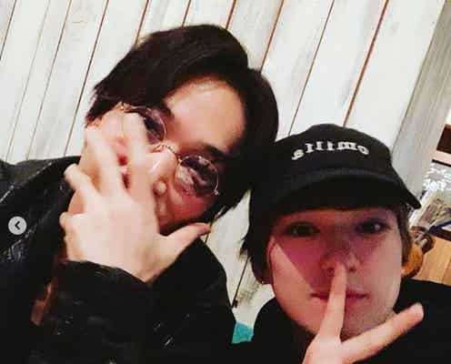 綾野剛&新田真剣佑、プライベート2ショットに歓喜の声「これぞ最強の2人」