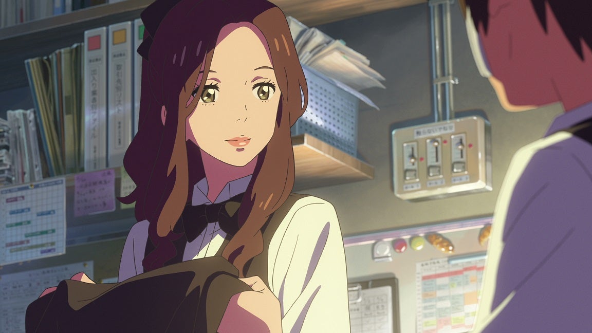 奥寺ミキ（ＣＶ：長澤まさみ）（C）2016「君の名は。」製作委員会