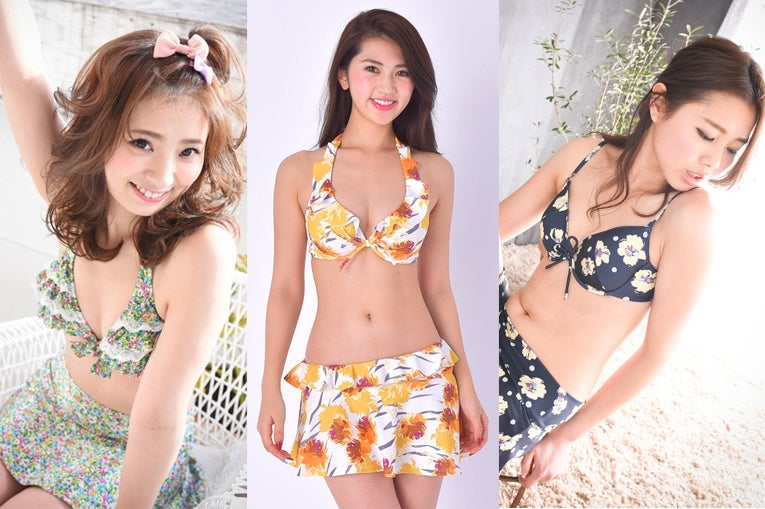 スカート付きビキニで女子力UP！すっきりヒップで体型カバーが叶う