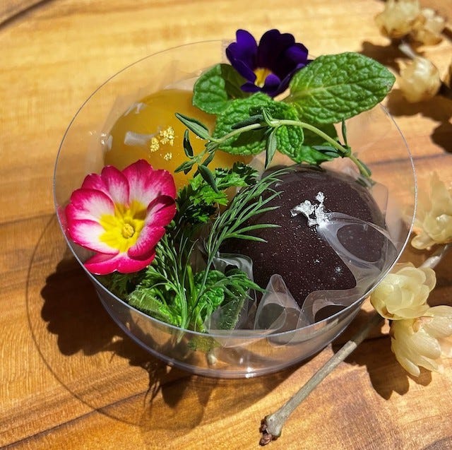 涼やかなスイーツも♡