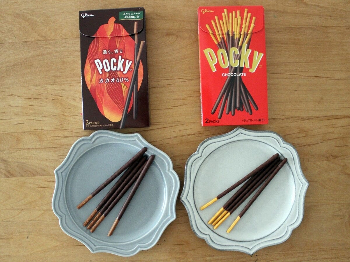 チョコレートをより主役に楽しみたいなら「ポッキーカカオ60％」がおすすめ！