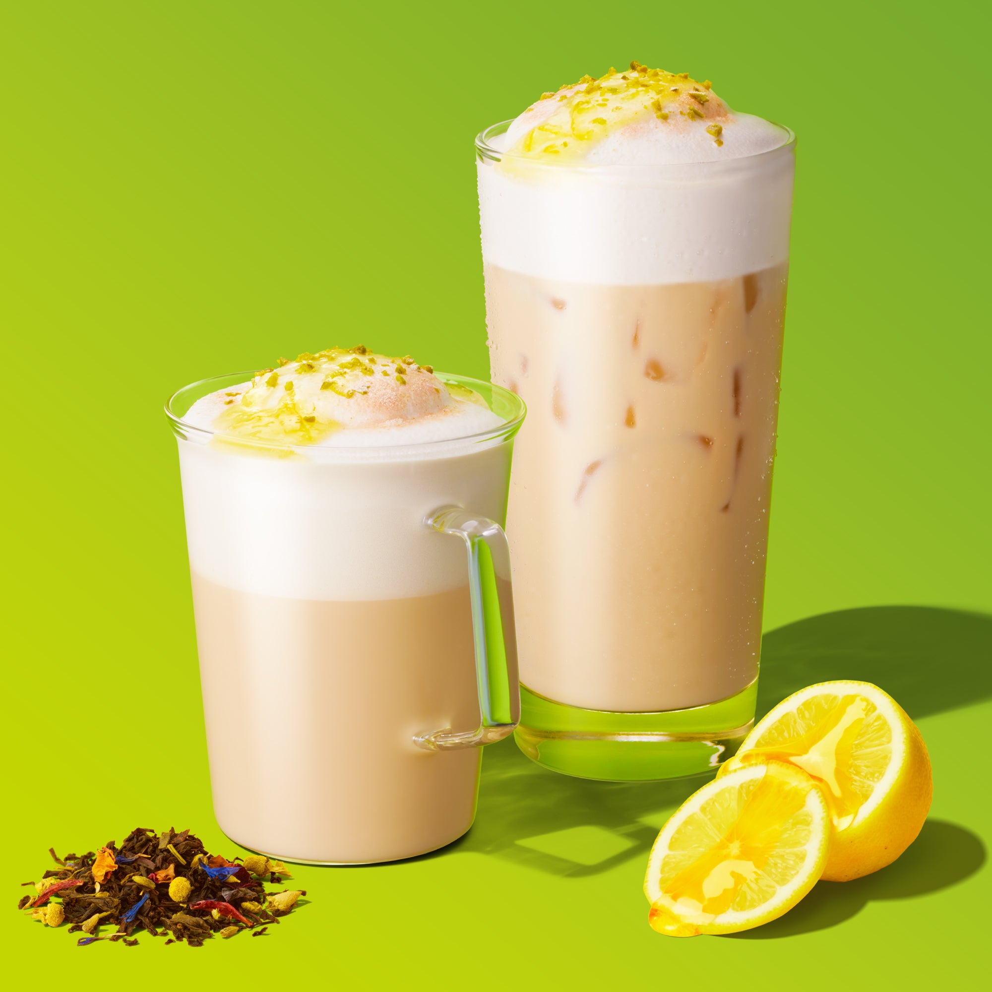 アールグレイ ハニーレモン ムース ティー ラテ（提供写真）
