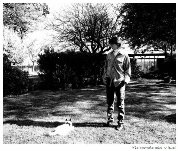 杏＆“新しい家族”タオキ／杏公式Instagramより