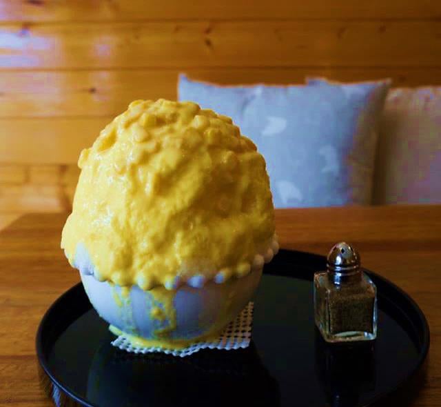 とうもろこしかき氷／画像提供：横浜高島屋