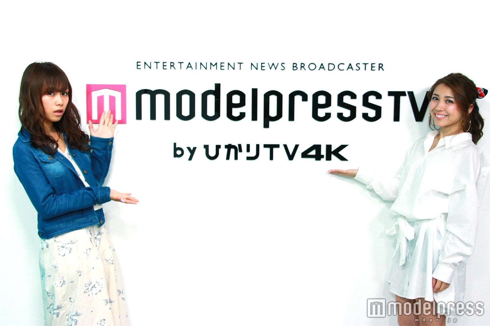 （左から）ちさみぽ、寿るい（C）モデルプレス