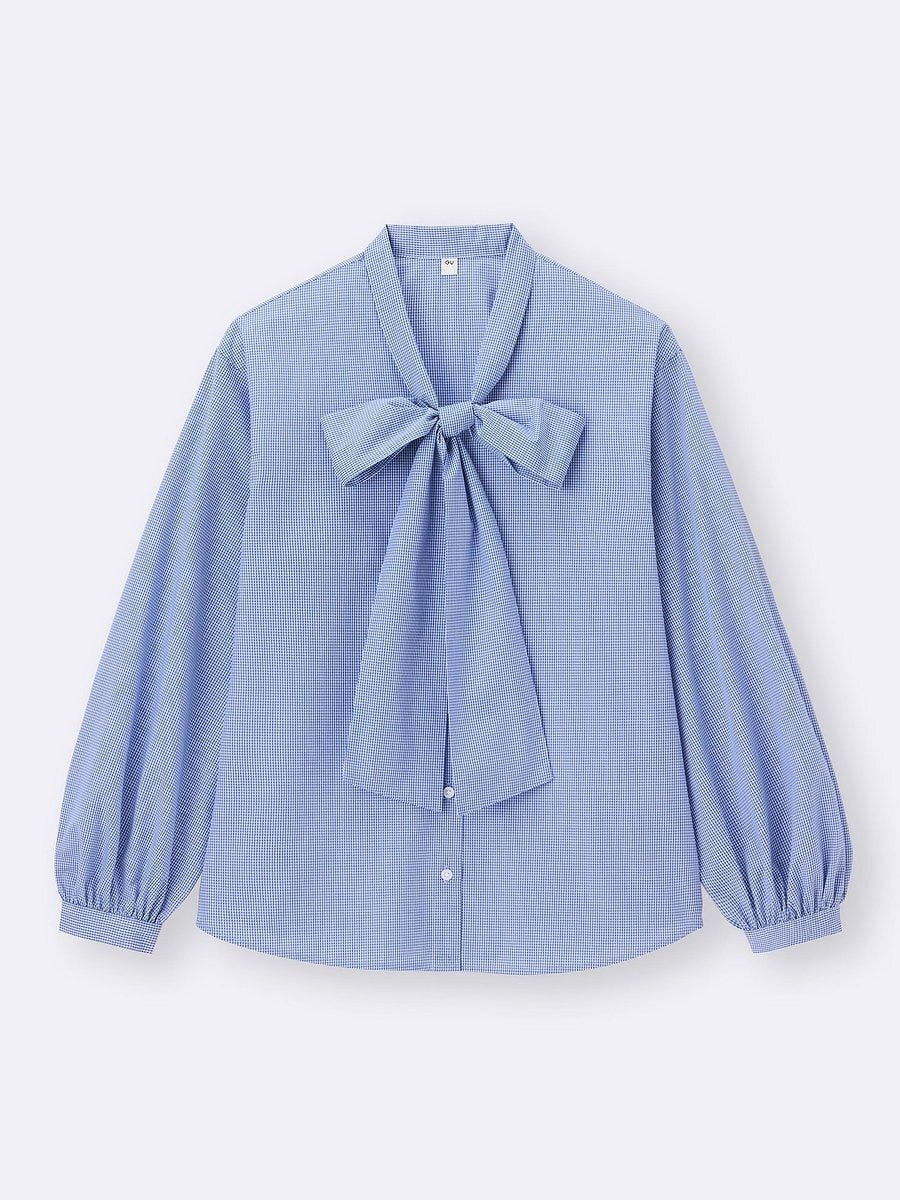 GU ボウタイブラウス GUのボウタイブラウス