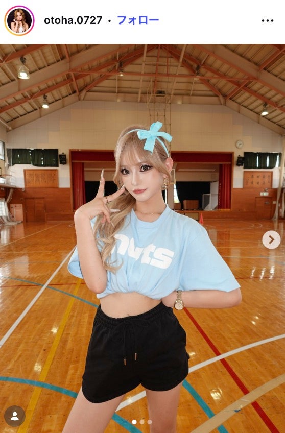 倉八音羽 Instagramより