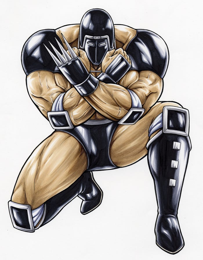 ウォーズマン(C)ゆでたまご