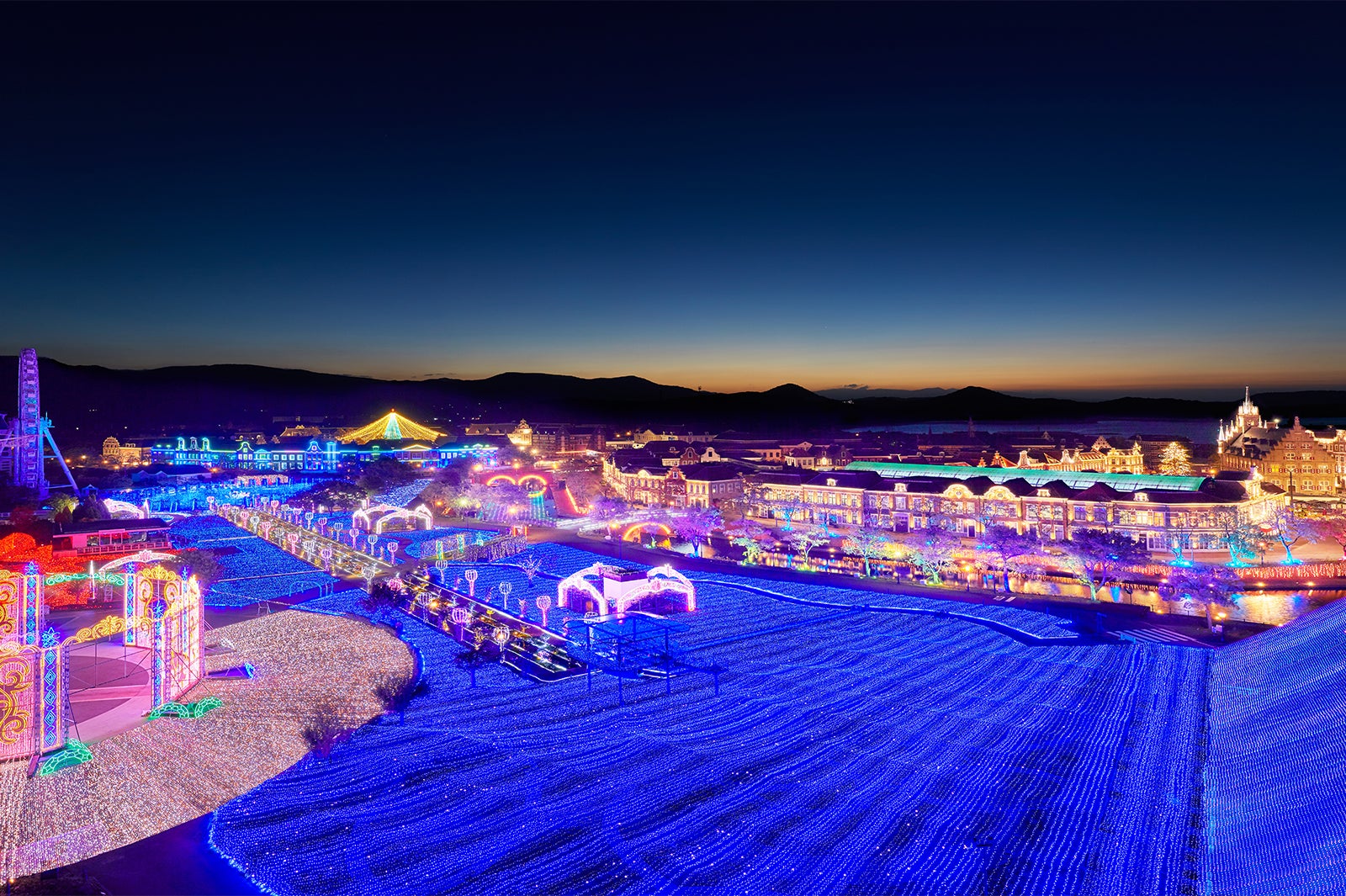 世界最大1,300万球のイルミネーション／B-5326