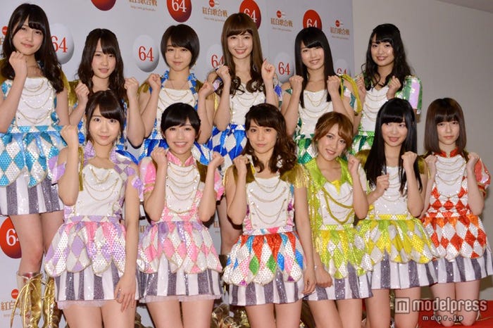 「第64回NHK紅白歌合戦」のリハーサルに登場したAKB48