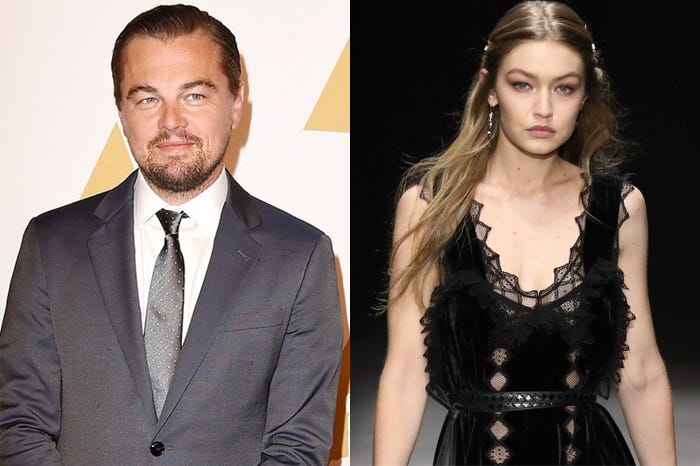 レオナルド・ディカプリオ、ジジ・ハディッド/photo:Getty Images