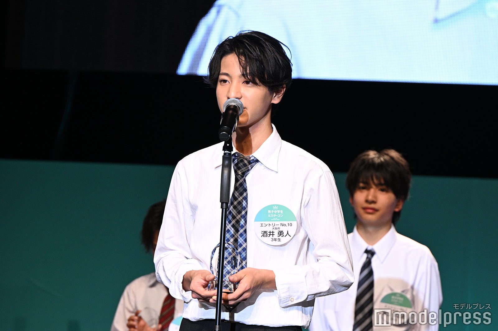 「男子中学生ミスターコン2025」ファイナル審査より（C）モデルプレス