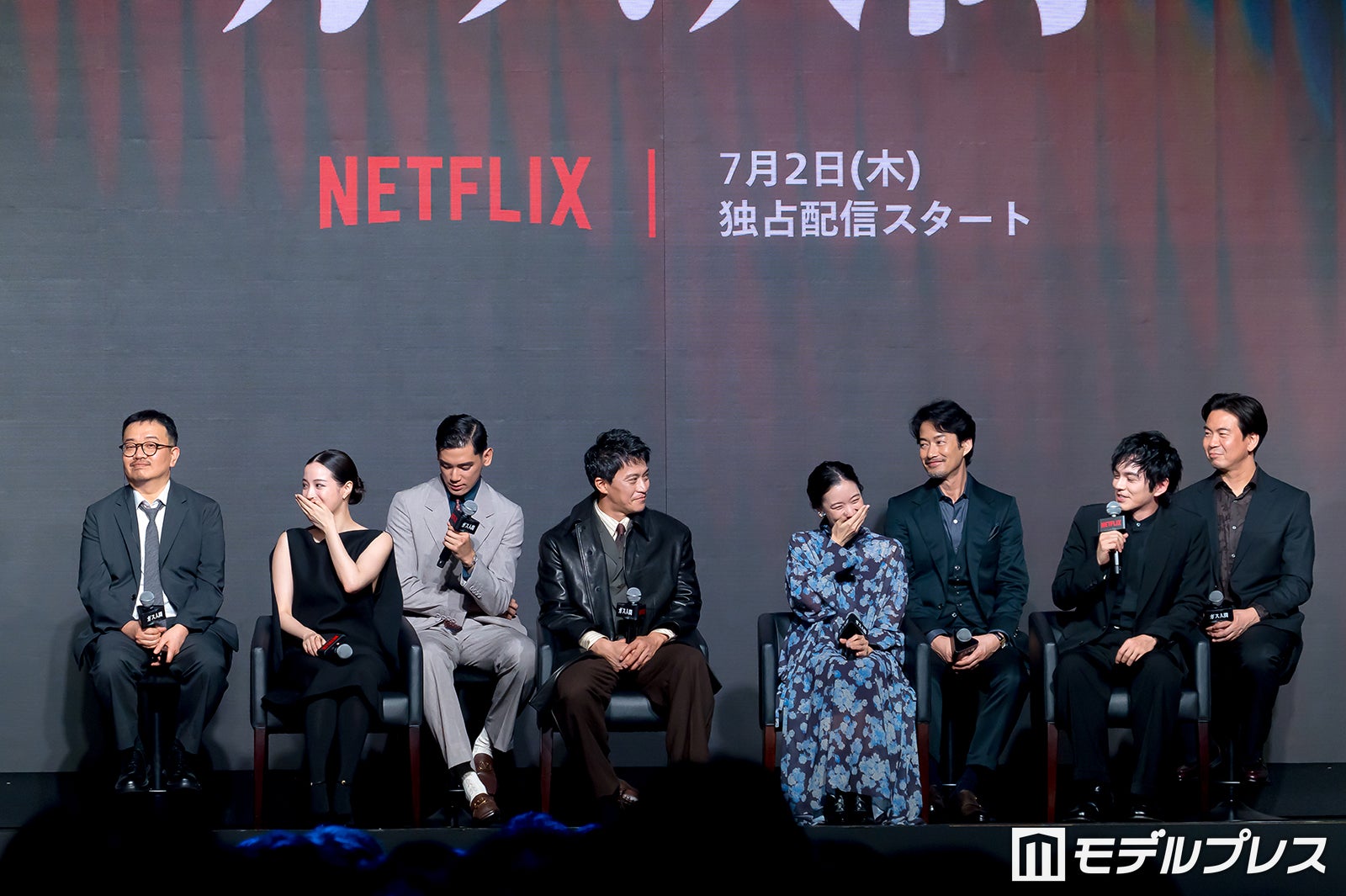 ヨン・サンホ、UTA、広瀬すず、小栗旬、蒼井優、林遣都、竹野内豊、片山慎三監督（C）モデルプレス