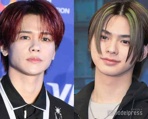 INI藤牧京介&松田迅、一気に髪色チェンジ「2人とも似合ってる」「印象違って驚き」の声