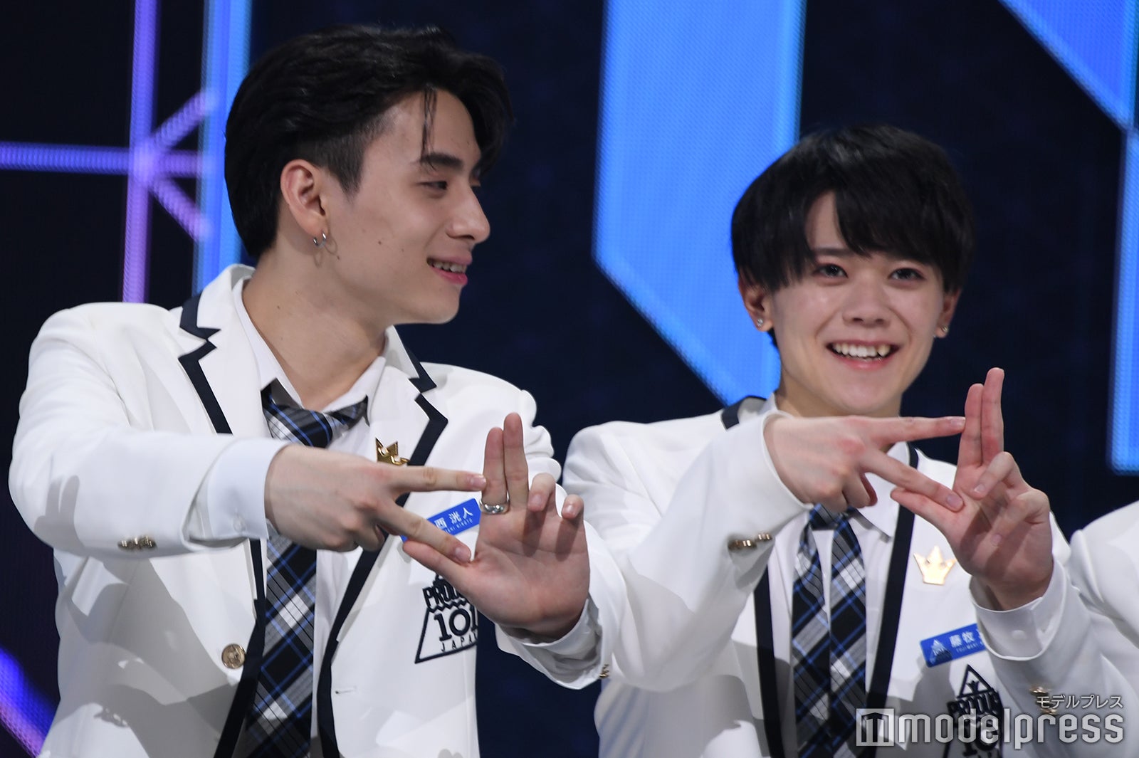 西洸人、藤牧京介（C）モデルプレス