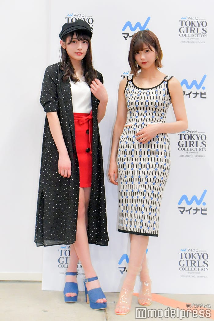 渡辺梨加&渡邉理佐(C)モデルプレス