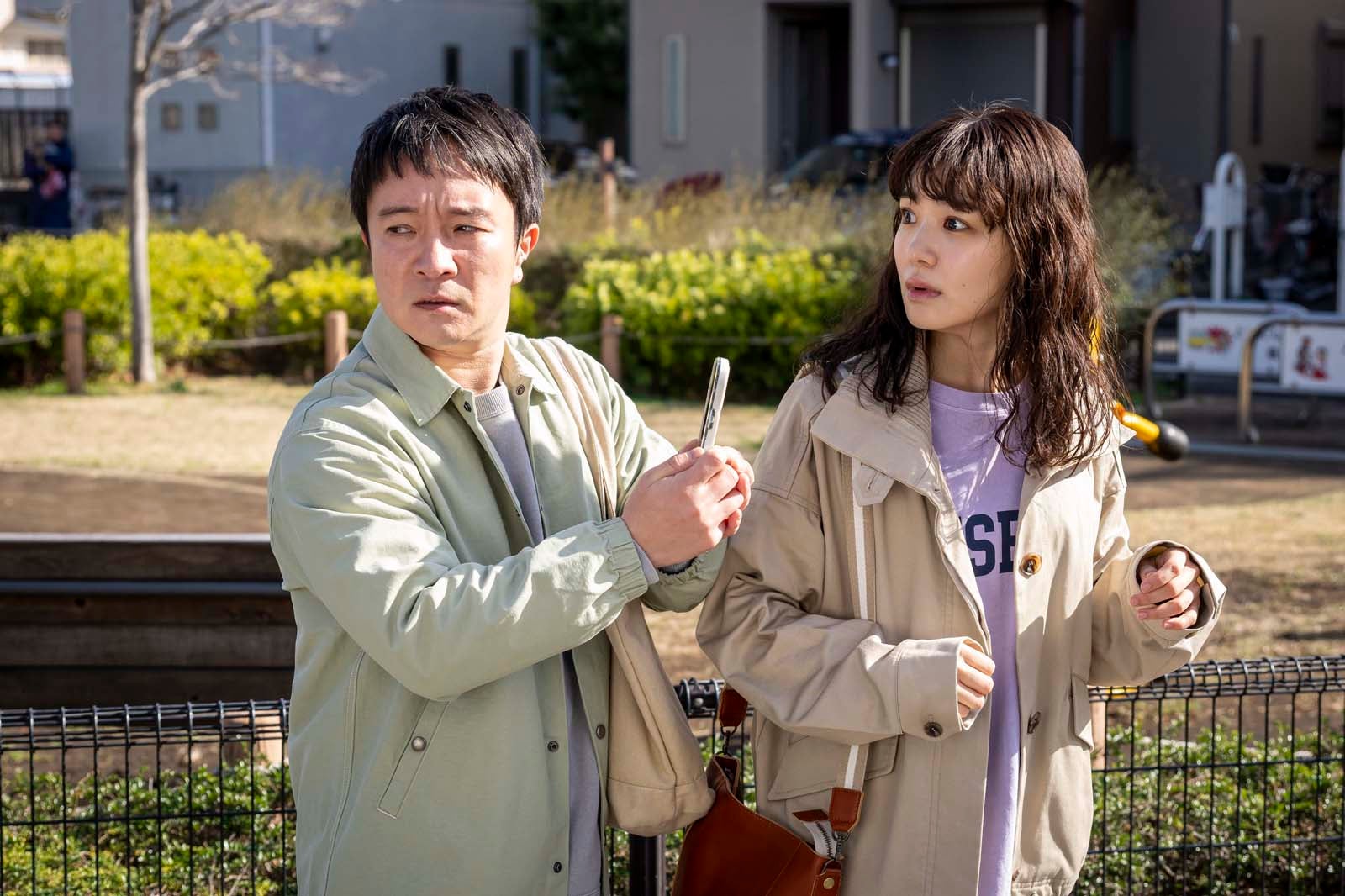 濱田岳、奈緒「春になったら」第9話より（C）カンテレ