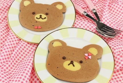 子供が喜ぶ ホットケーキミックスで作れるかわいいクマのパンケーキ モデルプレス