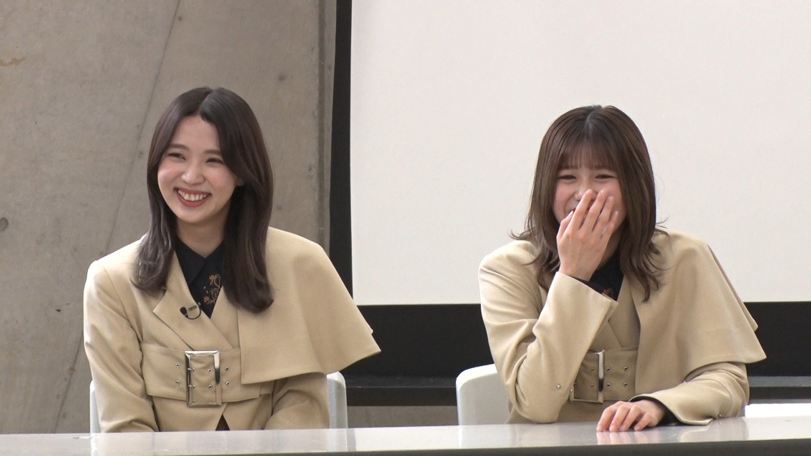 （左から）小林由依、武元唯衣（C）テレビ朝日