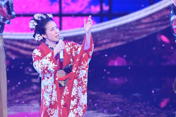 「第76回NHK紅白歌合戦」坂本冬美、M!LK(C)NHK