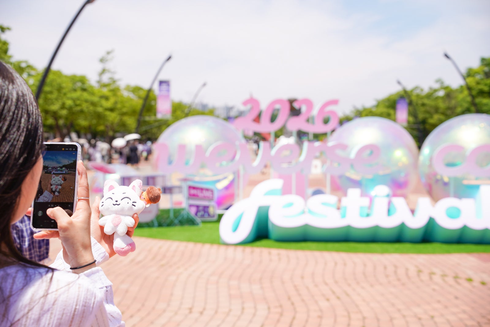 会場の様子（C）2026 Weverse Con Festival