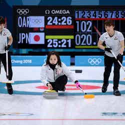 平昌冬季オリンピック・カーリング女子日本代表／Photo by Getty Images