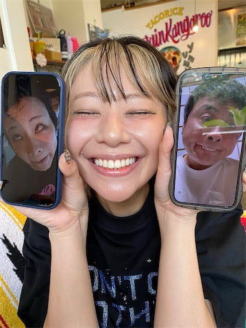 礒部希帆、交際中の河本準一とのラブラブぶりを公開「顔がそっくりな彼と出会えました」