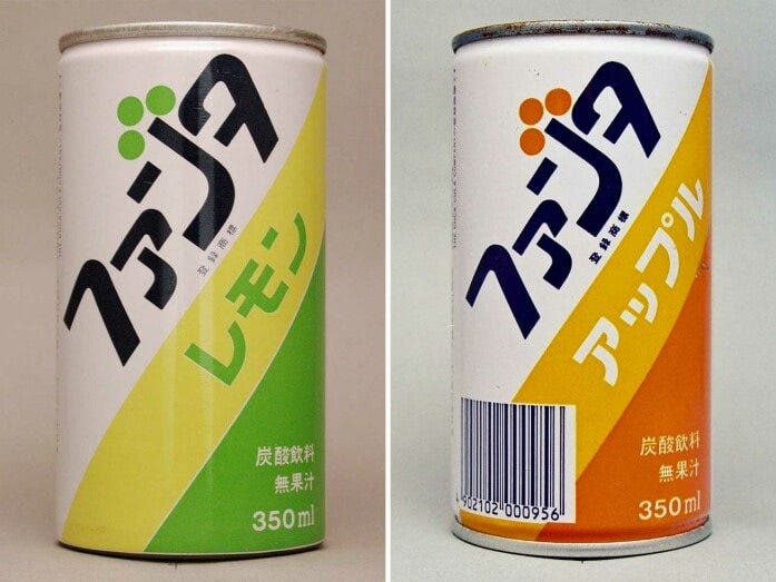 ファンタレモン（1981年）、ファンタアップル（1983年）