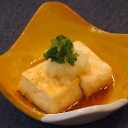 レンジを使って時短レシピ!ヘルシーで簡単「揚げだし豆腐」