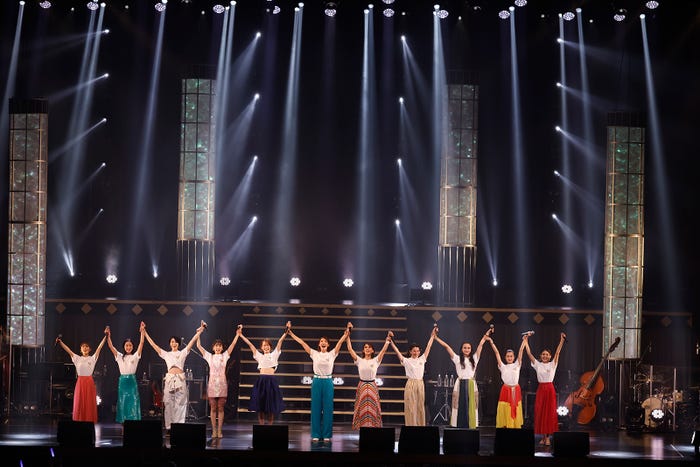 礒部花凜、堀田真由、三吉彩花、清水くるみ、愛希れいか、柚希礼音、ソニン、村川絵梨、石田ニコル、恒松祐里、島ゆいか (提供写真)