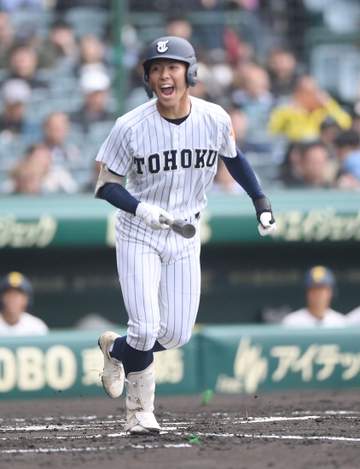 東北が22年ぶりのセンバツ勝利！ダルビッシュを擁した2004年以来の快挙 我妻監督「長かった」序盤でリードを広げ、帝京長岡の奇策にも冷静に対処