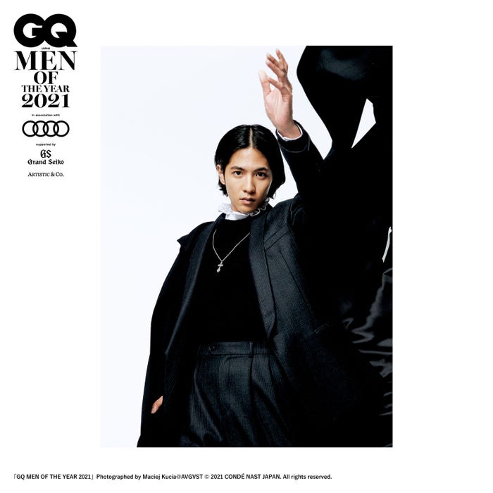 志尊淳/「GQ MEN OF THE YEAR 2021」Photographed by Maciej Kucia @ AVGVST (C) 2021 CONDE NAST JAPAN. All rights reserved.