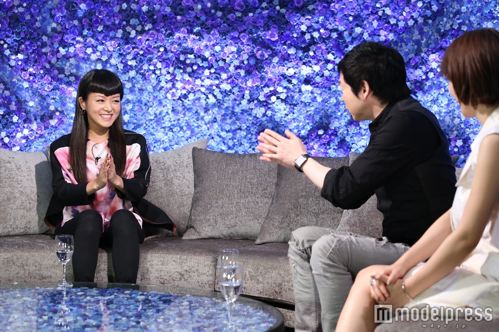 （左から）祐真キキ、今田耕司、瀧本美織／画像提供：日本テレビ