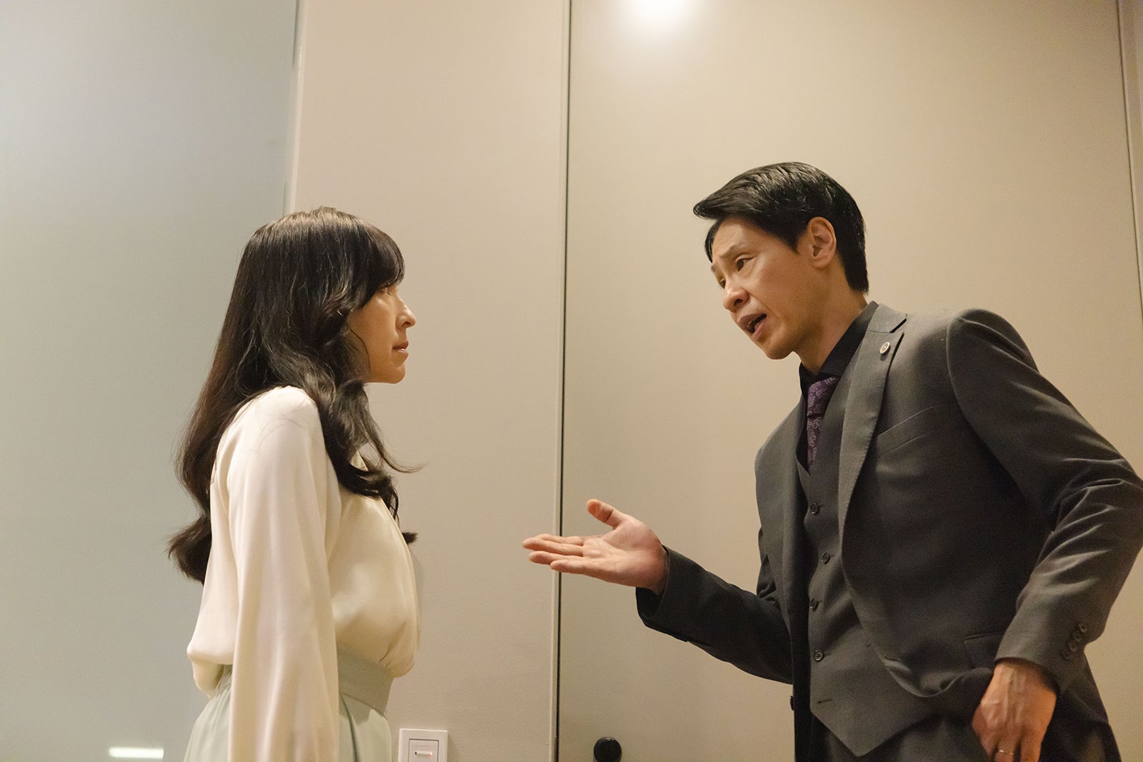 麻生久美子、大倉孝二「魔物（마물）」第1話（C）テレビ朝日・SLL