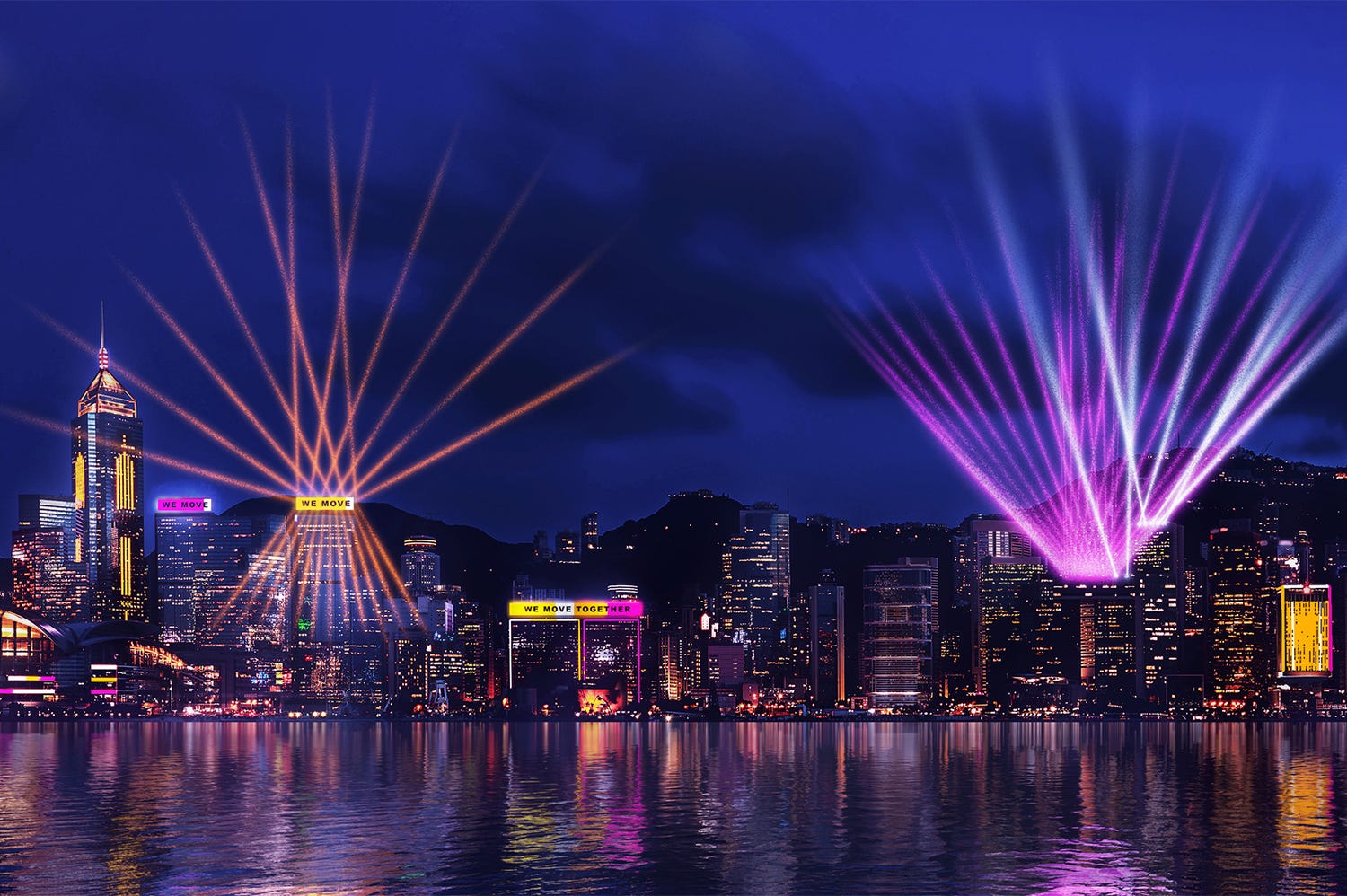 香港「シンフォニー・オブ・ライツ」が新バージョンに、2つのライトショー初披露