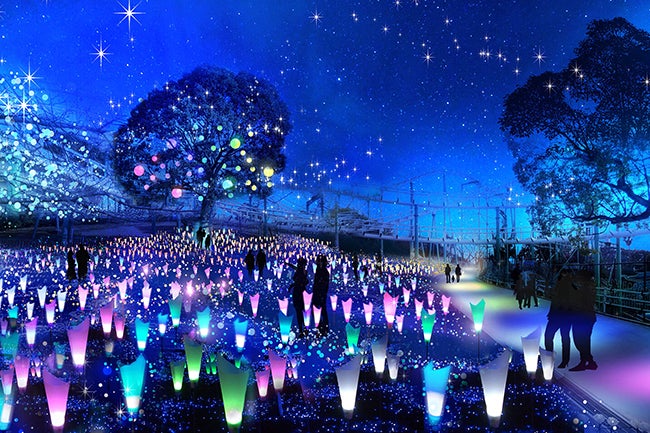 「光の遊園地」イメージ／画像提供：京阪電気鉄道