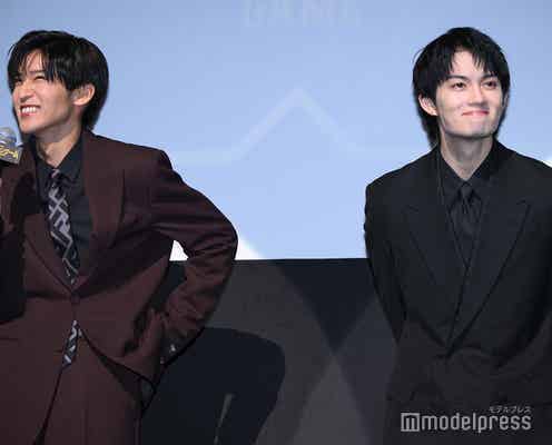 Snow Man目黒蓮&M!LK佐野勇斗、サプライズ登場に会場歓喜 観客の反応確認「興奮して火照ってらっしゃる」【トリリオンゲーム】