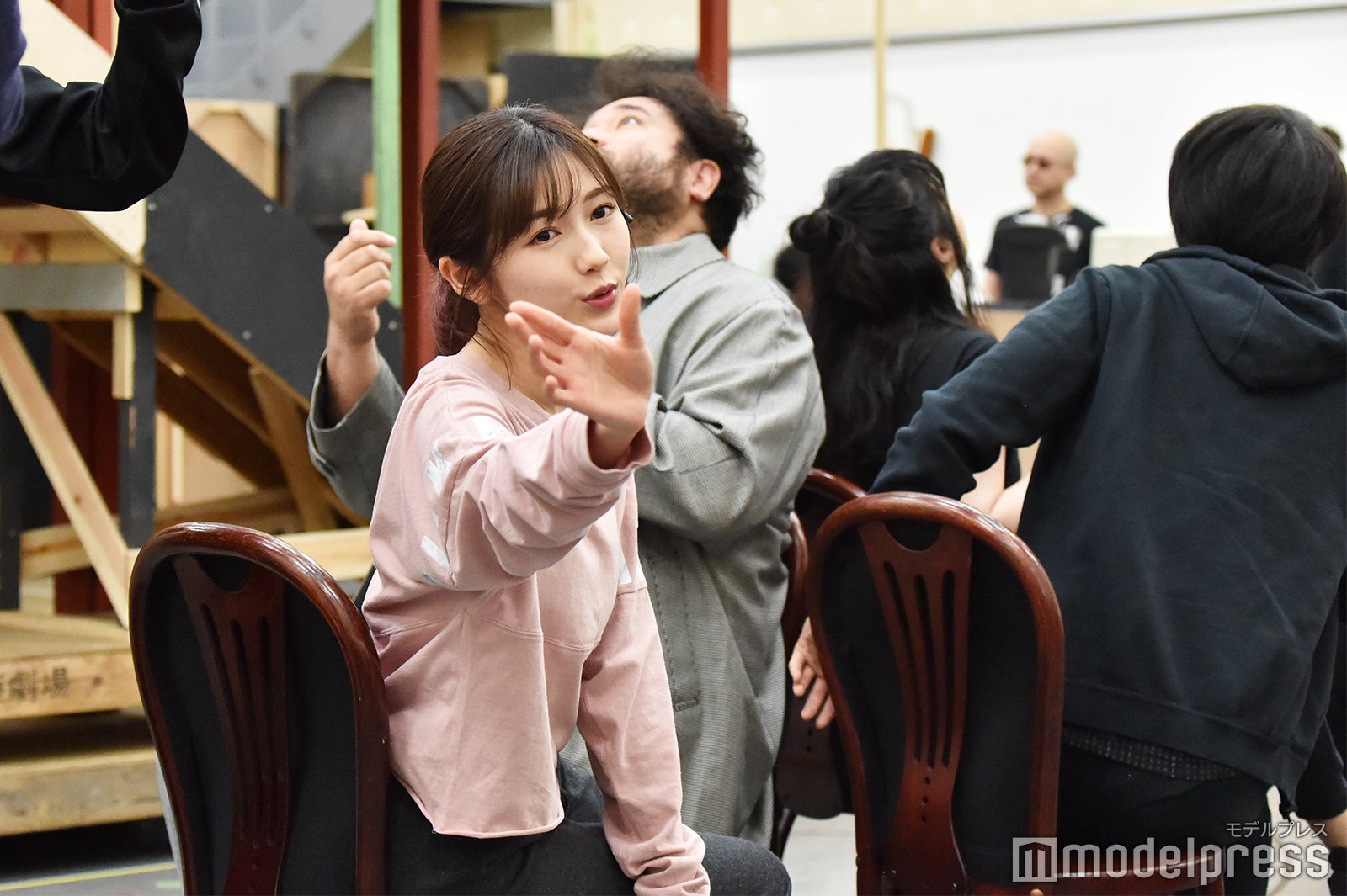 渡辺麻友／「アメリ」公開稽古の様子（C）モデルプレス