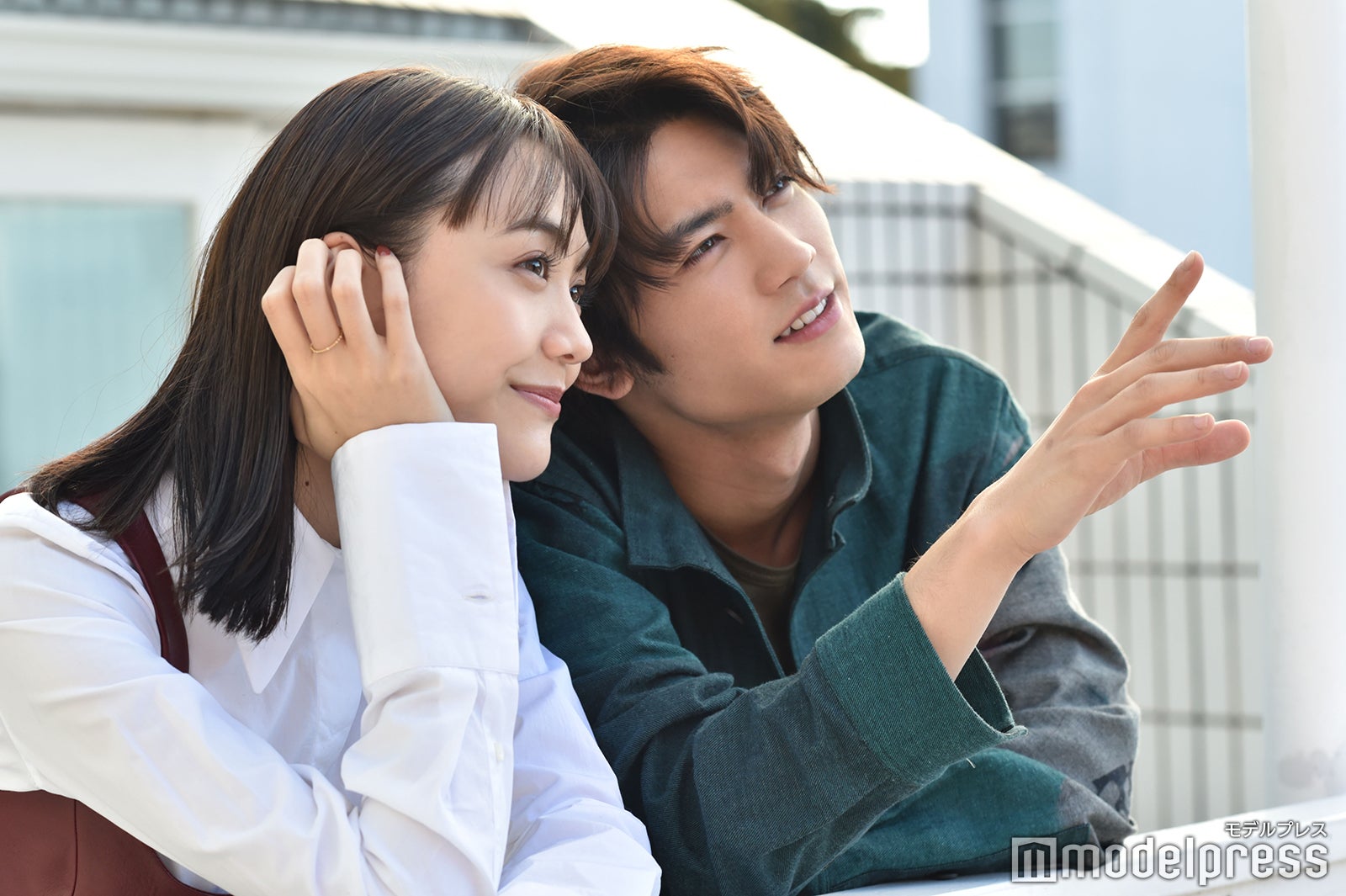 松井愛莉と板垣瑞生 （C）モデルプレス